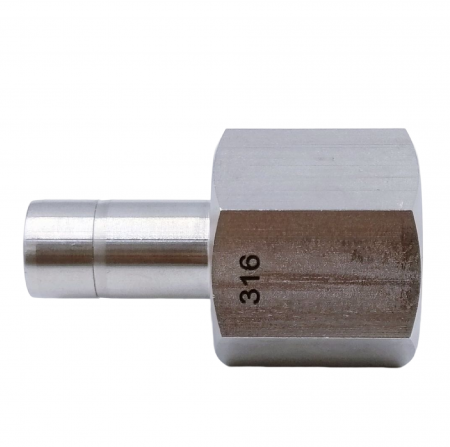 316 Stainless Steel Female Adapter - CHIBIN Fittings for Stainless Steel Tubing, Straight Adapters, Tube Stem × Female Threaded Pipe